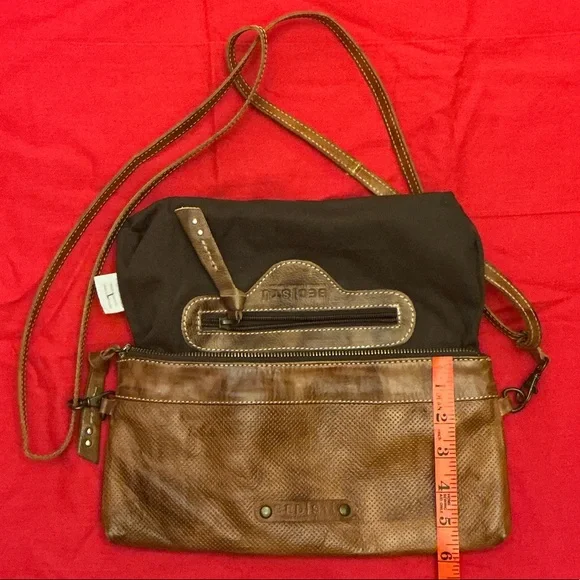 Bed Stu Tan Leather Shoulder Bag - Picture 5 of 8